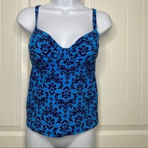 Lands’ End tankini top size 4P